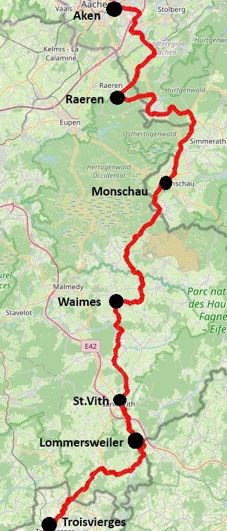 plattegrond vennbahn