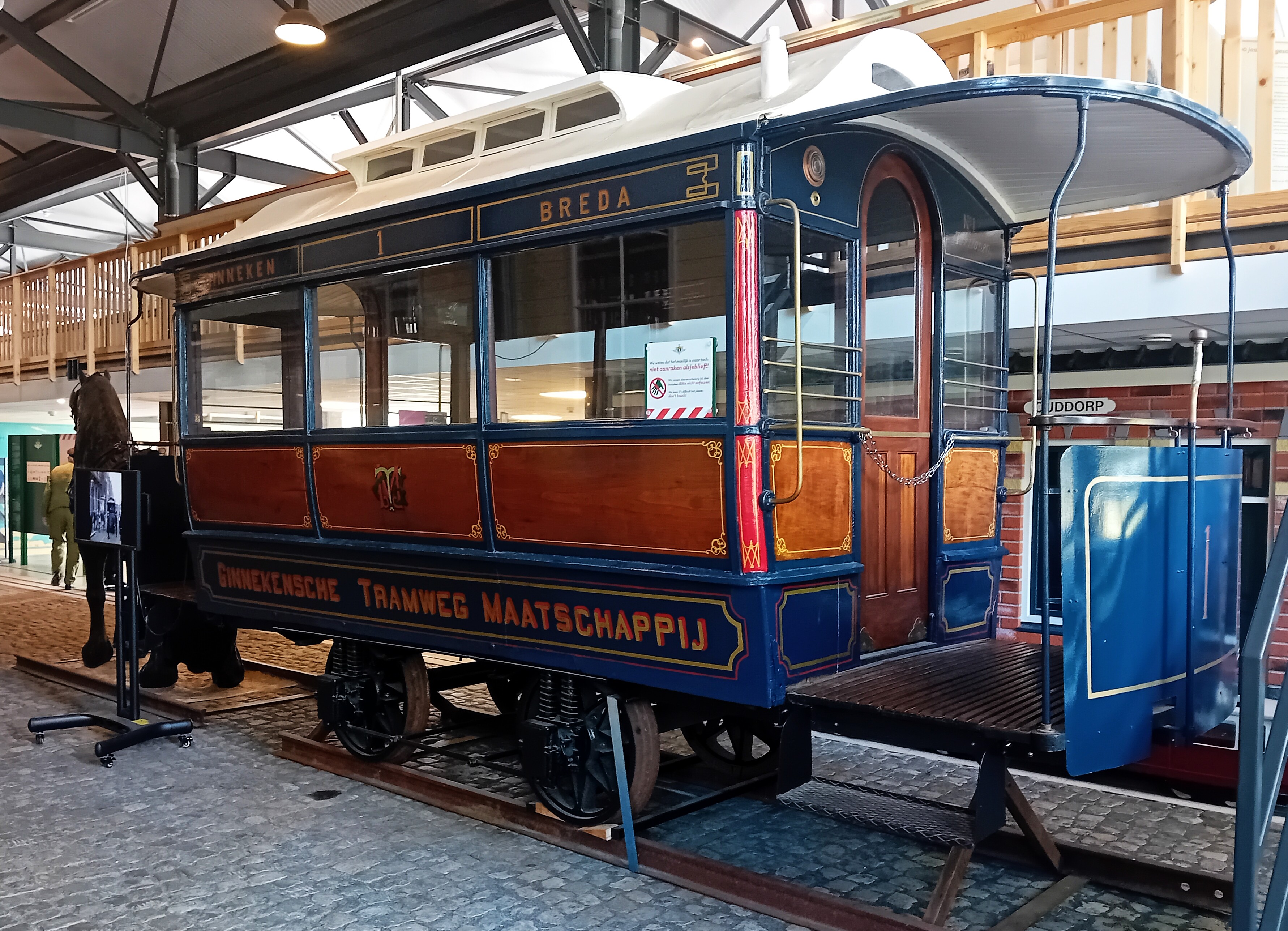 paardentram in RTM-museum Ouddorp