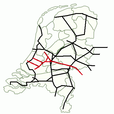 lijnenkaart nrs in 1883