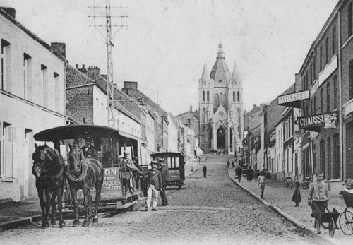 horse tram charleroi