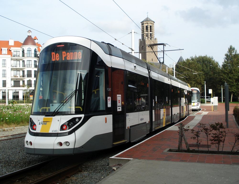 modern tram