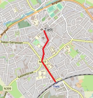 network horse tram Tielt