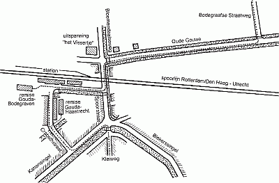 plattegrond Gouda