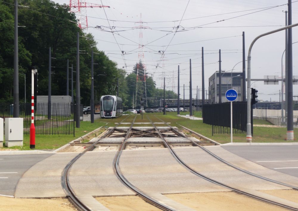 tram in Luxemburg