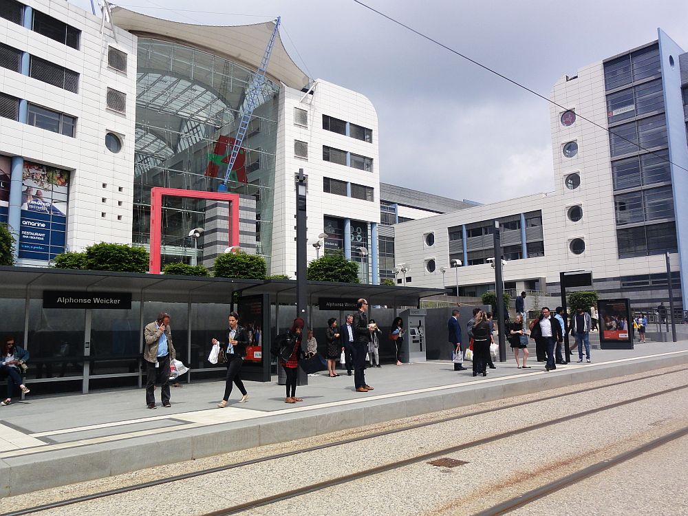 tram in Luxemburg