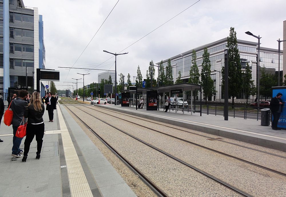 tram in Luxemburg