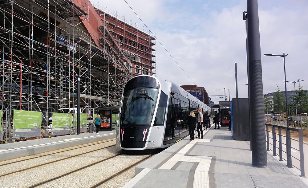 tram in Luxemburg