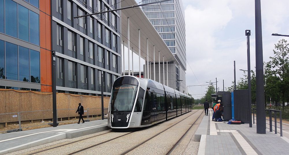 tram in Luxemburg