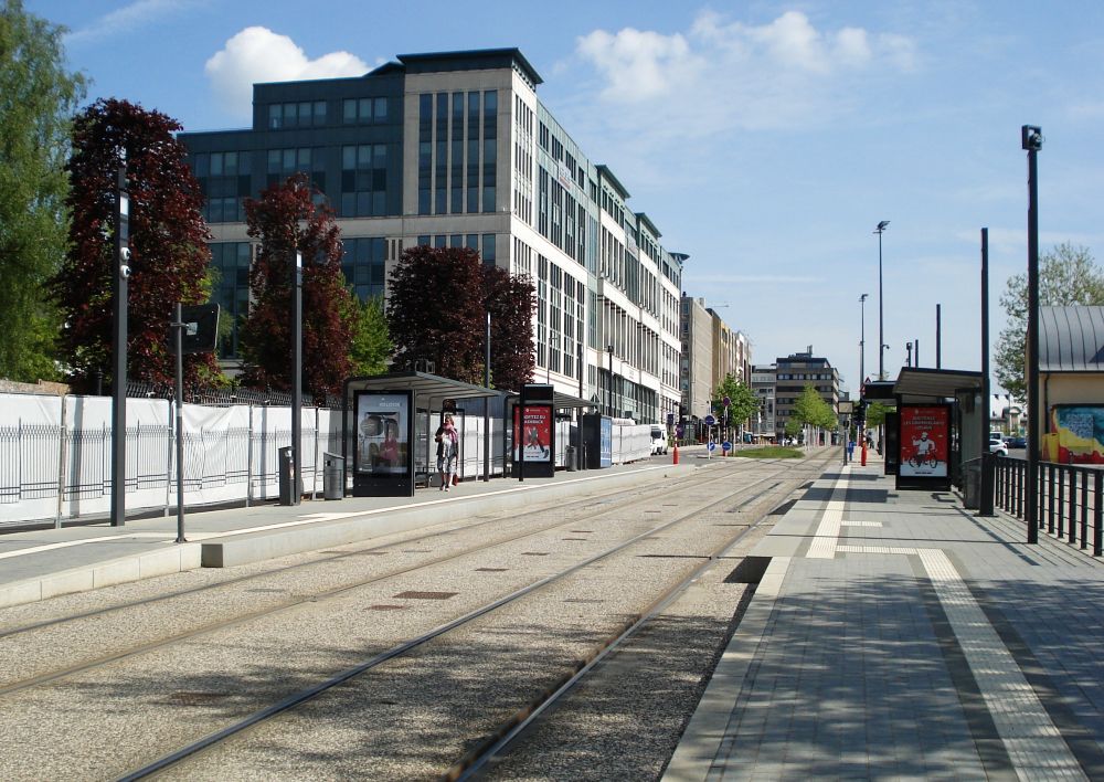 tram in Luxemburg