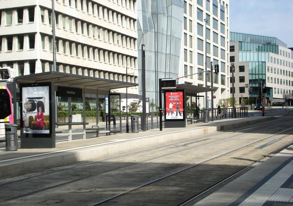 tram in Luxemburg