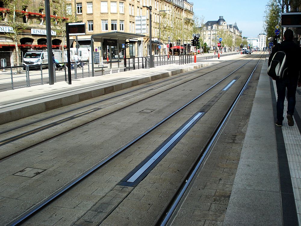 tram in Luxemburg