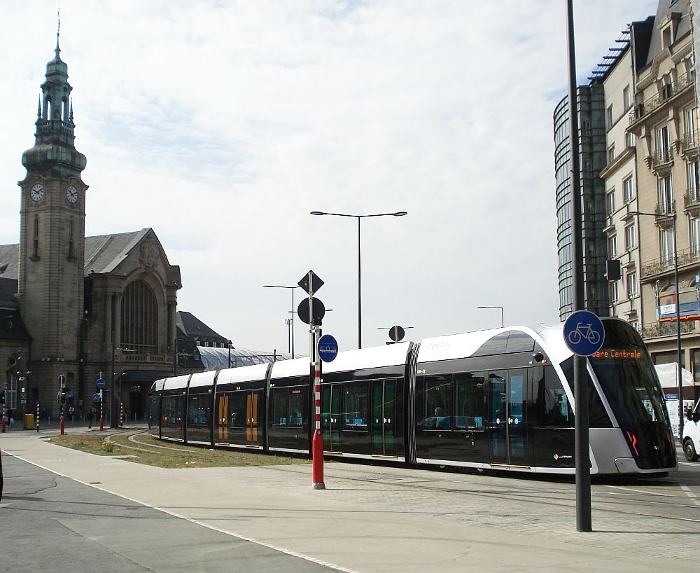 tram in Luxemburg