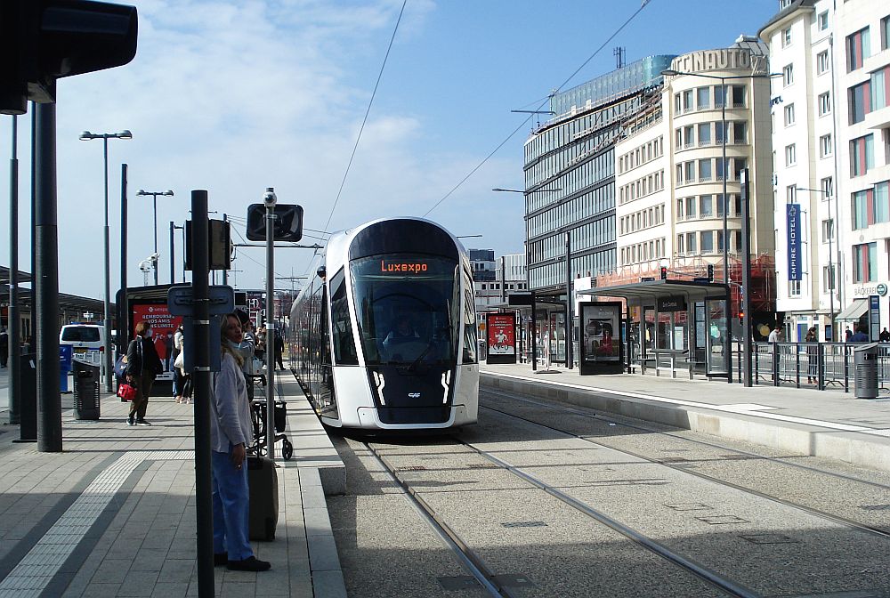 tram in Luxemburg