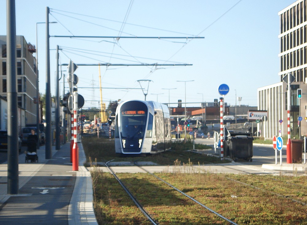 tram in Luxemburg