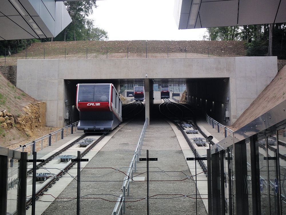 funiculaire in Luxemburg