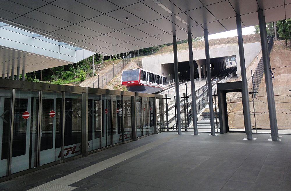 funiculaire in Luxemburg