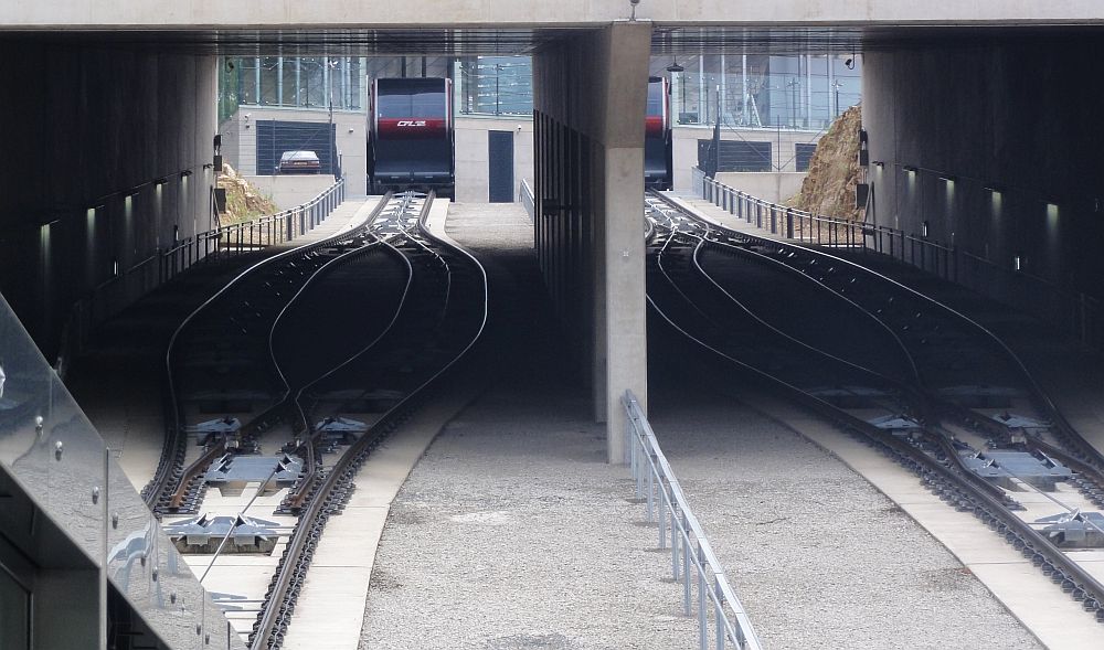 funiculaire in Luxemburg