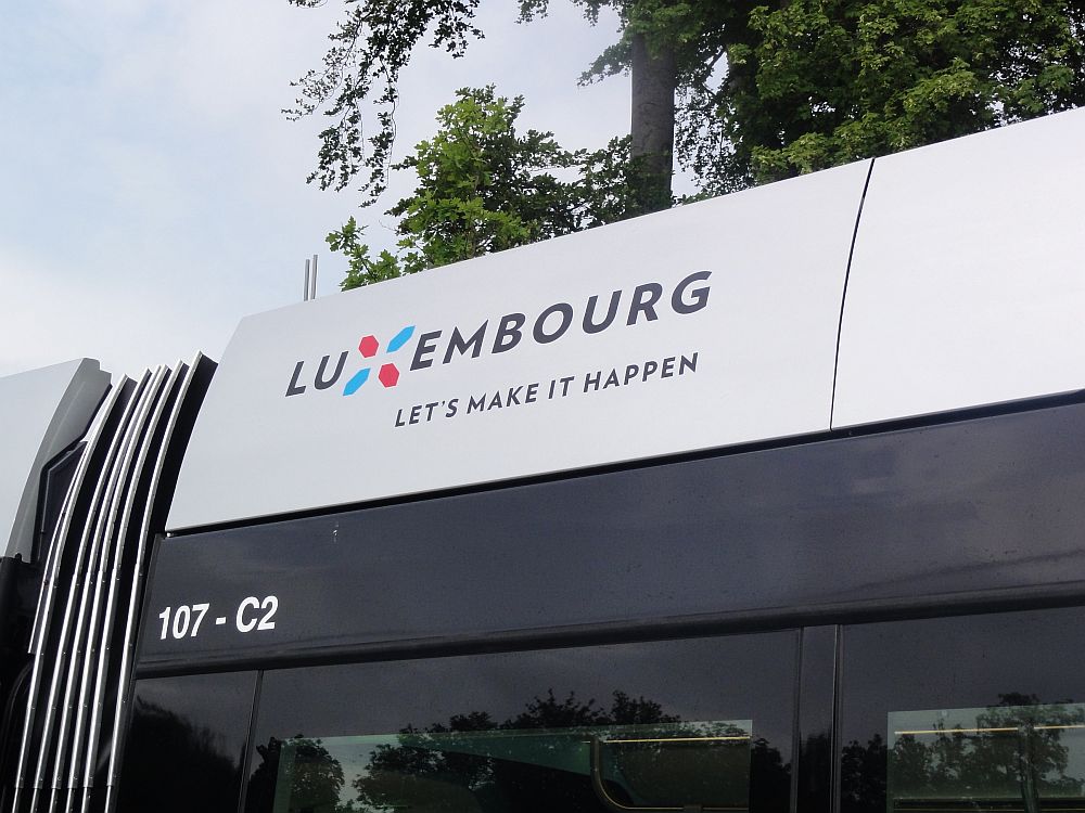 tram in Luxemburg